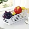 4pcs Stackable Storage Basket Set-Multifunctional Plastic Storage Box,Suitable for Books, Snacks,etc.Ideal Choice for Family