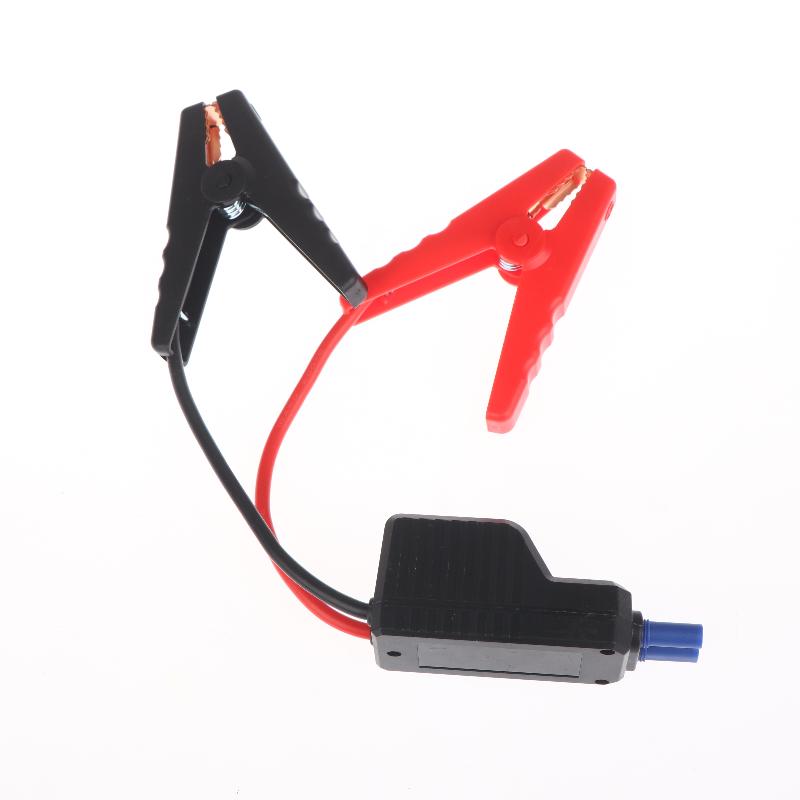 1Pcs 650A 12V Anti Reverse Connection Emergency Jumper Cable Clip Equipped With EC5 Plug Connector Intelligent Clamp Booster