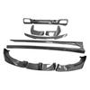 BMW X5 2019-2022 Carbon Fiber Non-destructive Kit: Grille & Rear Spoiler Accessories