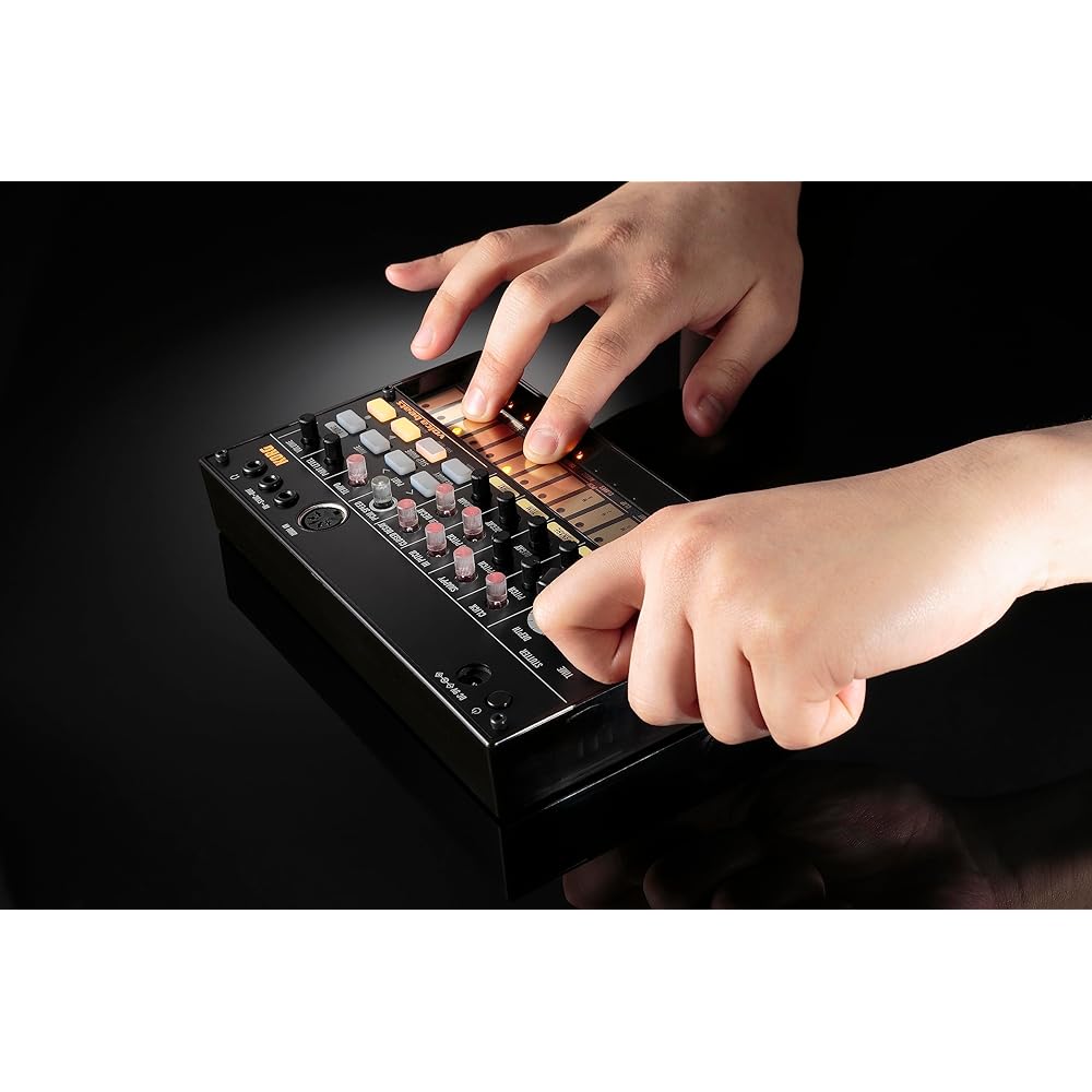 KORG analog rhythm machine, volca beats, 16 step sequencer, battery operated, built-in speaker, h...
