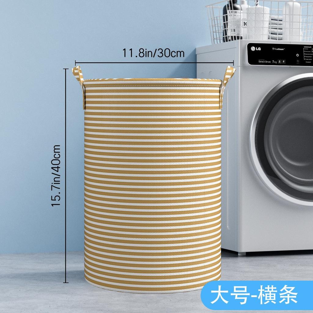 Foldable Laundry Basket with Handles Large Capacity Collapsible Storage Bin for Clothes Toys and Household Items Durable Fabric Organizer