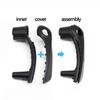 2PCS LHD Car Interior Door Front Left Right Pull Grab Inner Handle Outer Cover For Renault Koleos I 2008-2016