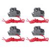 4Pcs Circuit Breaker Release Shunt Trip Left Side Mounting Remote Control Circuit Breaker Shunt Trip