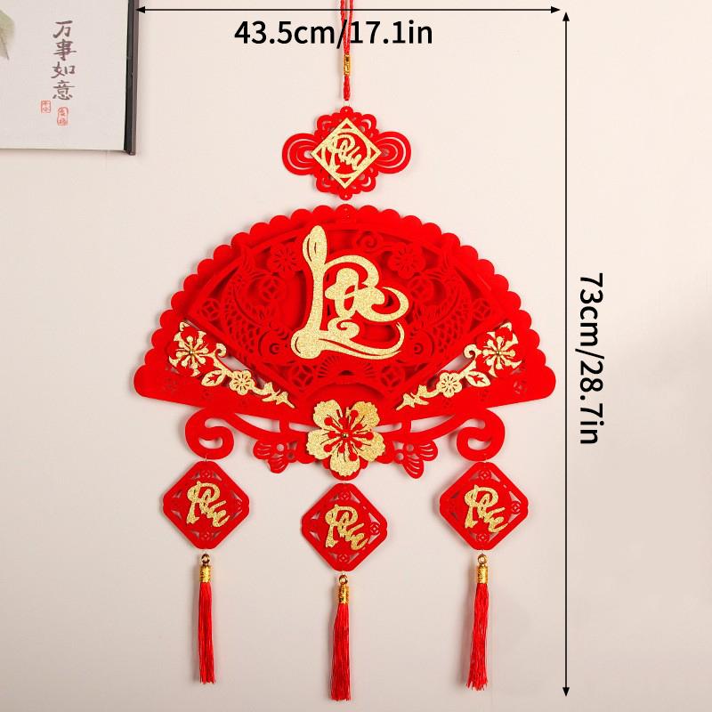 Vietnamese Spring Festival Tassels  Window Door Hanging Ornament  Vietnam Wall Pendant 2026 New Year  Decor