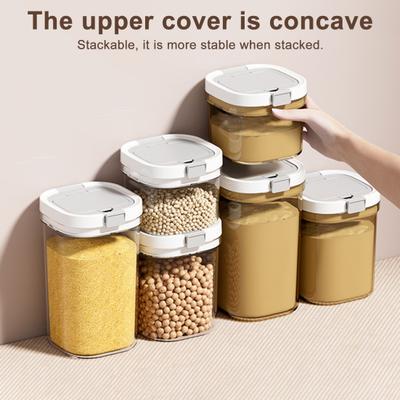 Pojemnik na mleko w proszku 800/1300ml Szczelny słoik Łatwy do czyszczenia Przenośny kubek na przekąski Pojemnik na żywność