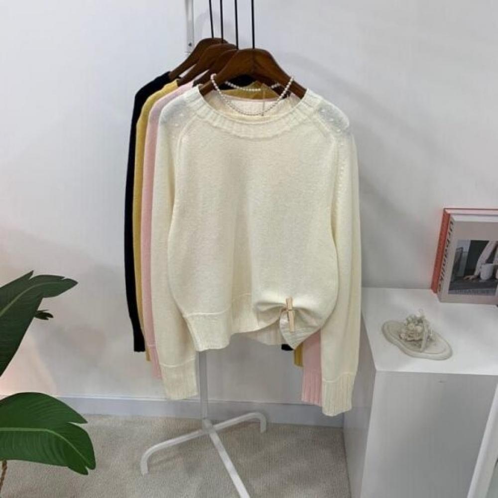 C S In The Room Kumu Wool baSiC Raglan Long Sleeve Knit 4Color