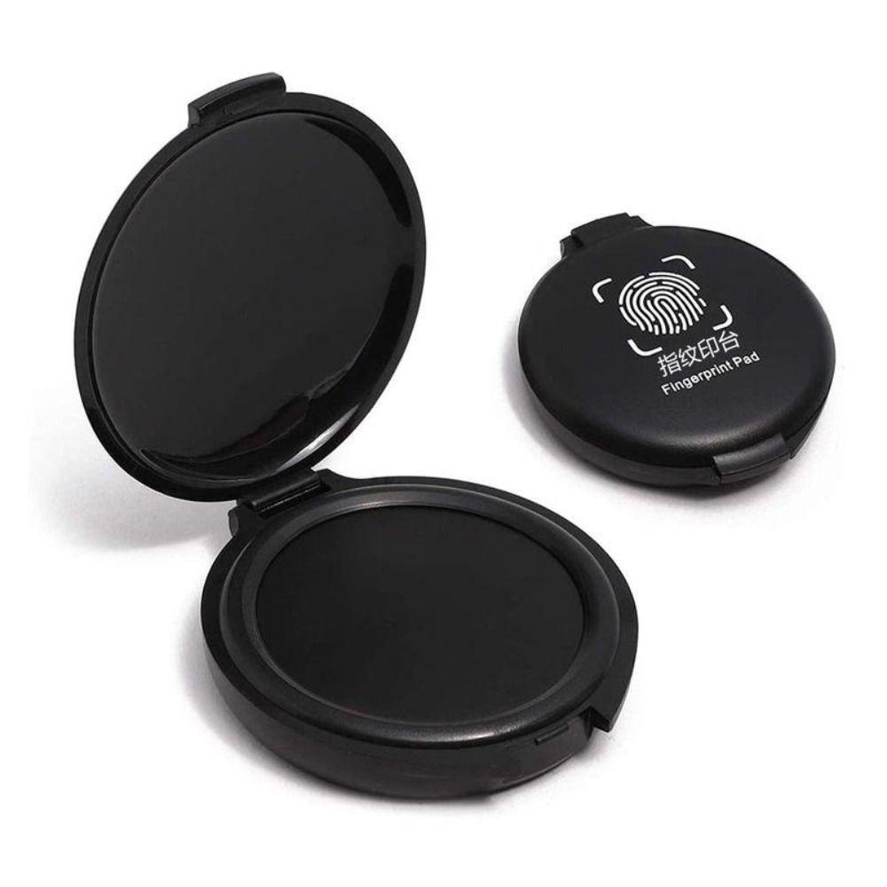 Finance Contract Thumbprint Ink Pad Fingerprint Kit Mini Fingerprint Ink Pad Office Supplies