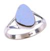 Natural Australian Opal Gemstone 925 Solid Sterling Silver Jewelry Ring S.9 g8H44