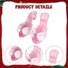 Gelee-Sandalen, Kinder's High Heels, Prinzessinnenschuhe für Geburtstagsveranstaltung