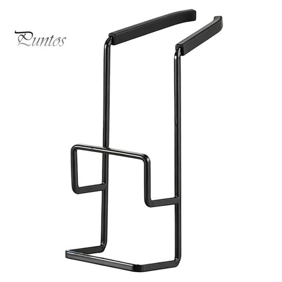 Double Layer Storage Rack Kitchen Sink Sponge Holder, Iron Faucet Organizer, Rustproof Rust Proof Shelf Hollow Design for Dish Soap And Cleaning