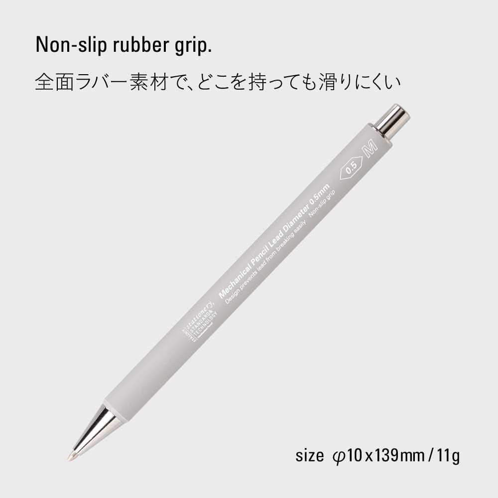 [STALOGY] Mechanical Pencil 0.5mm Gray S5014