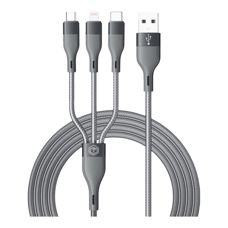 JD 3-in-1 Universal Fast Charging Cable