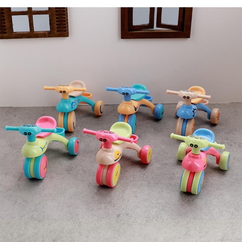 1Pcs Dollhouse Mini Tricycle Simulation Small Bike Model Toys Miniature Home Scene Ornament Doll House Accessories