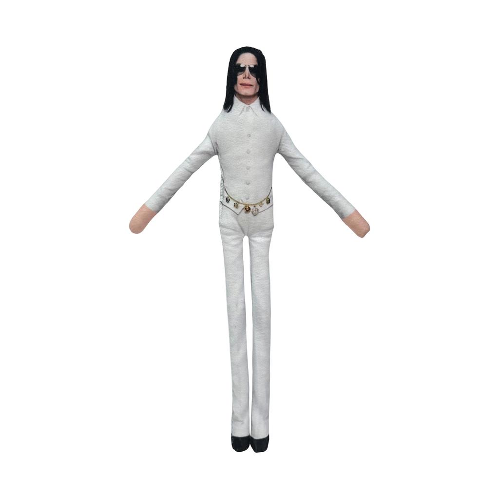 Poseable Plush Toy with Built-in Wire, 36cm for Display and Play
