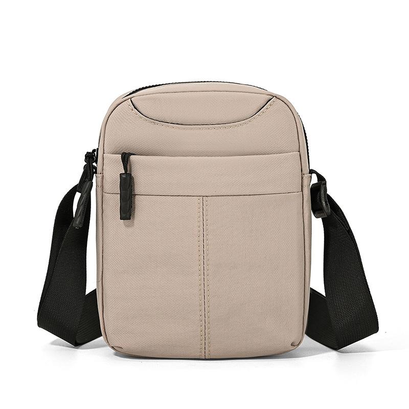 Nylon Crossbody Bag Multi-Pocket Design Men's Casual Daily Outdoor Messenger Bag