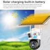 V380 Solar-Powered 4G Outdoor Wireless Security Camera with 3MP Resolution and Low Energy Use