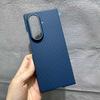 Funda Magnética Ultra Fina de Fibra de Carbono para Samsung Z Fold7, Protección Nano PC de Eje Medio