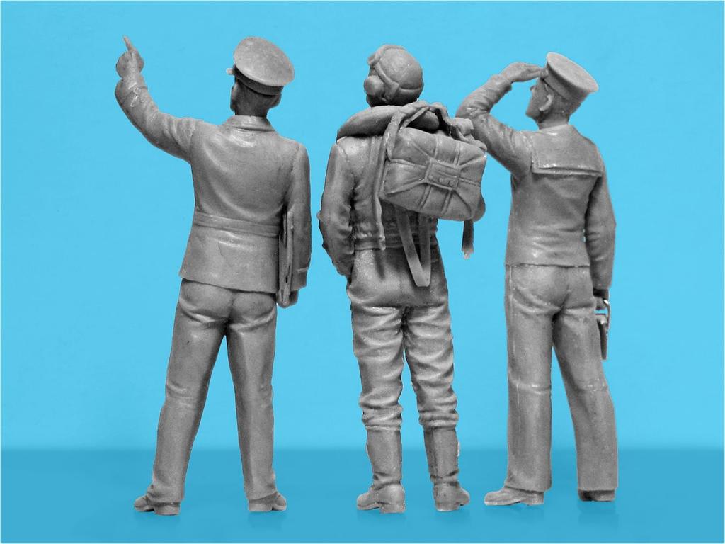 ICM WWII Royal Navy Air Pilot Plastic Model Kit 32118 1/32