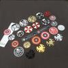 3D Metal S.H.I.E.L.D Emblem Stickers Captain America Umbrella Company Logo Badge Waterproof Auto Body Tail Decor Car Exterior Modification Decals