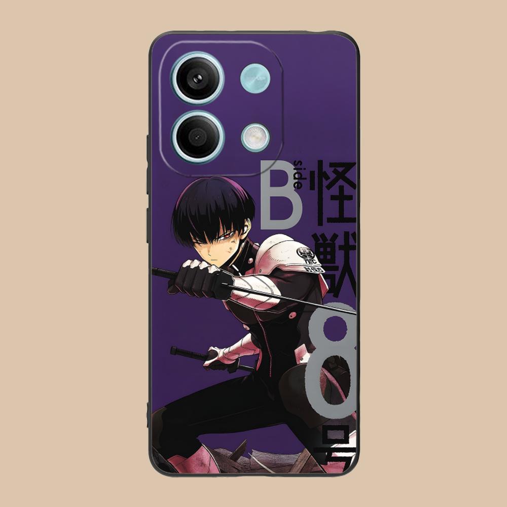 Kaiju No.8 Hoshina Soshiro Phone Case for POCO M7 M6 M5 M4 M3 X7 X6 X5 X4 X3 Pro GT 5G Colorful Printing Cover Cover Cellphones