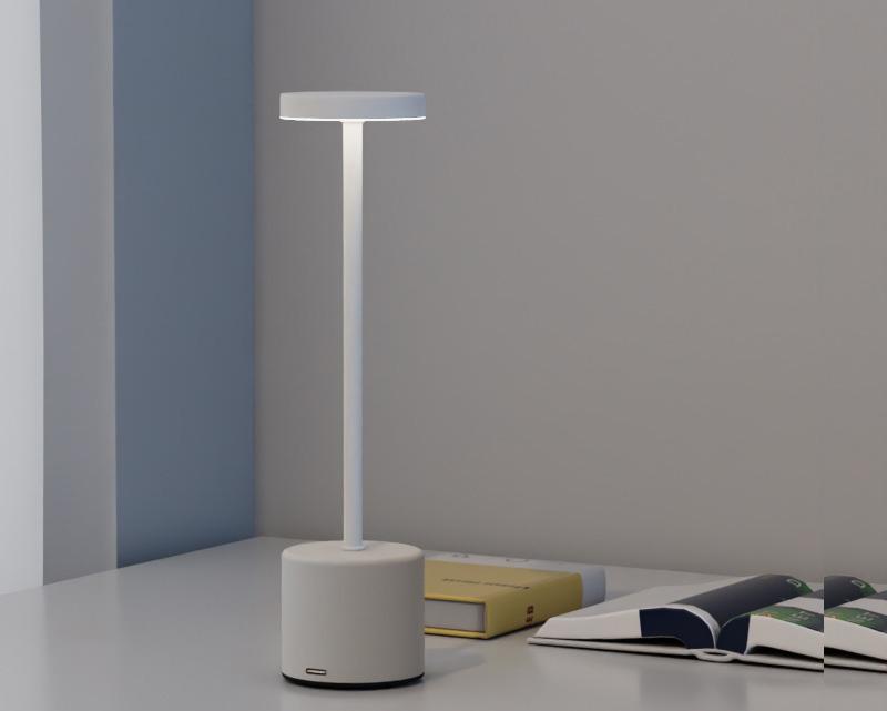 Adjustable Bedside Creative Ambient Light Bar Room Decor Light LED Cordless Touch Table Lamps Rechargeable Desk Lamp