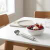 Stainless Steel Melon Baller, Valentine's Dessert Tool. 17x2cm, for Fruits & Ice Cream, Makes Sweet Moments