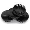 4PCS 66mm Black Bow Tie Wheel Center Hub Caps For Traverse Colorado Blazer