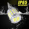2 stk T10 W5W LED Canbus Pærer 168 194 3014 SMD Kile Parkeringslys Skiltlys Ryggelys Leselys Hvit