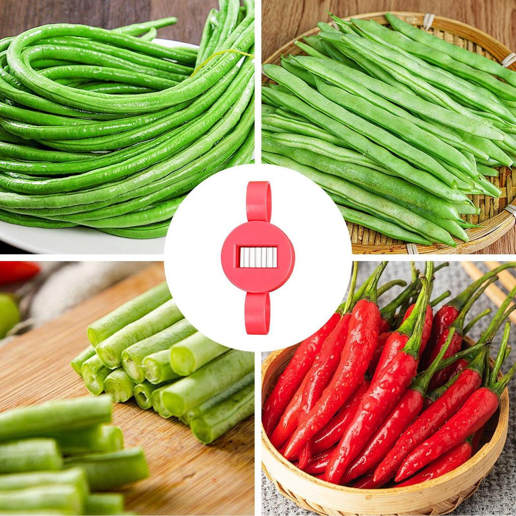 9.5X4cm Green Bean Frencher Multi-Functional Rustproof Long Bean Shredder for Slicing Cutting Vegetables Carrots Potatoes