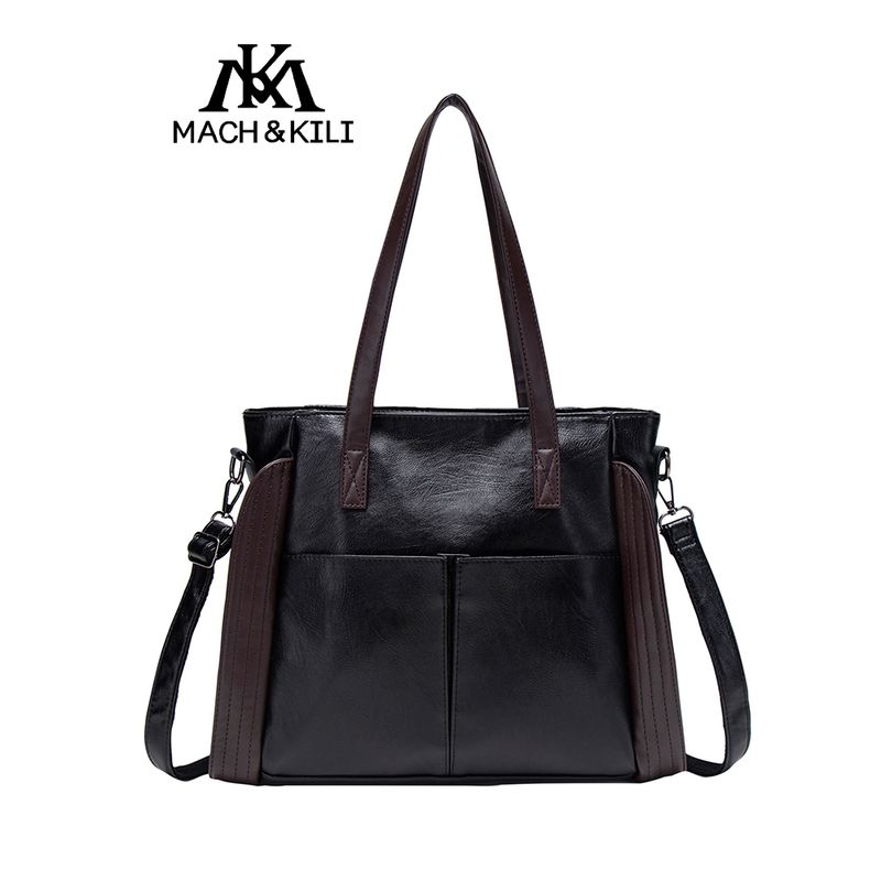 

Сумка-тоут Mach & Kili Mk Advanced Sense черного цвета, портативная женская, новая модная сумка на плечо 2025 года, универсальная Black