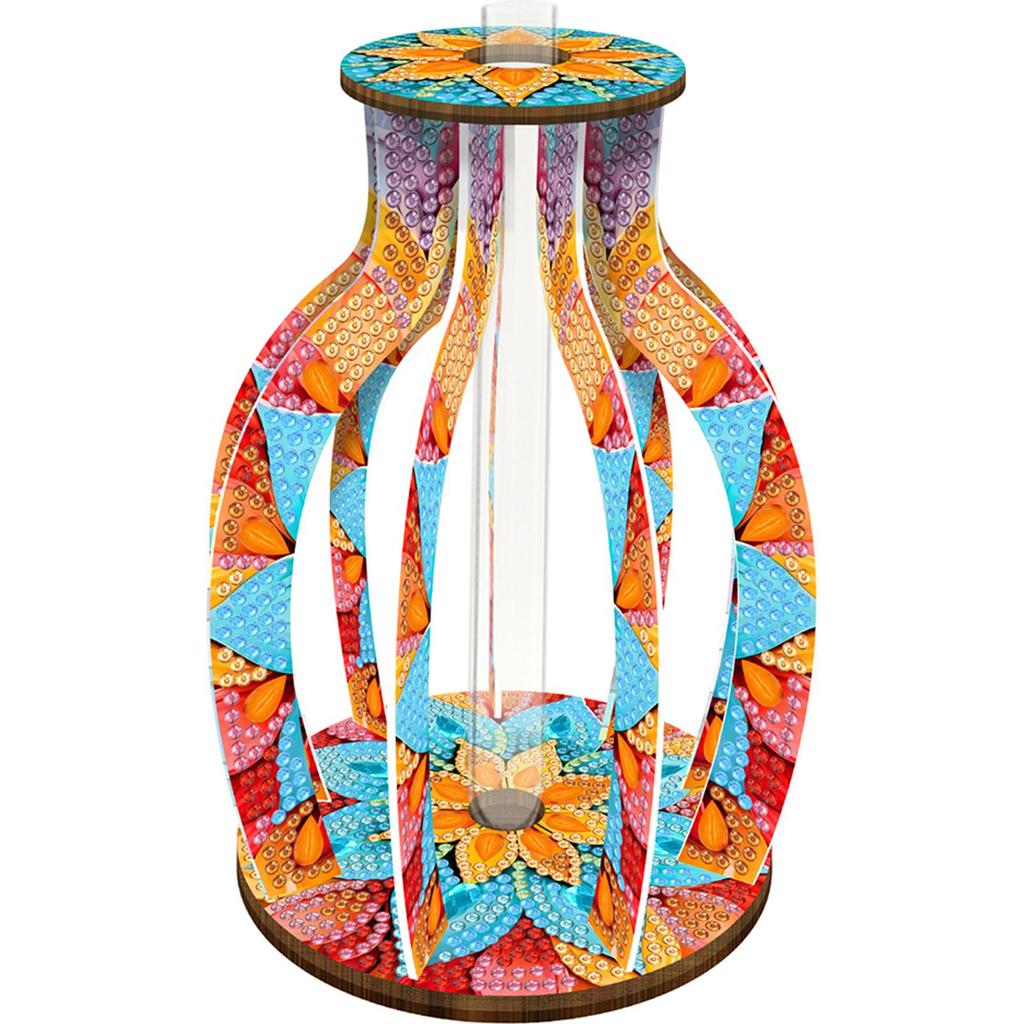 Wooden Butterfly Desktop Diamond Art Kits Rhinestones Desktop Ornaments 5D DIY Diamond Art Tabletop Decors for Home Office Decor