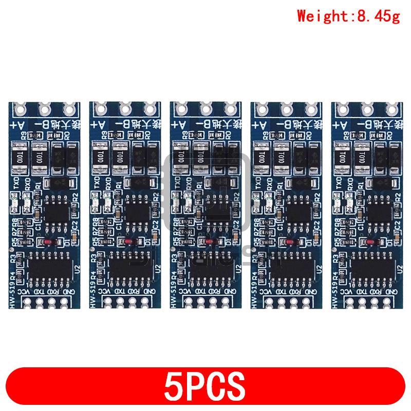 1~10PCS TTL Turn To RS485 Module 485 To Serial UART Level Mutual Conversion Hardware Automatic Flow Control Power Supply Module
