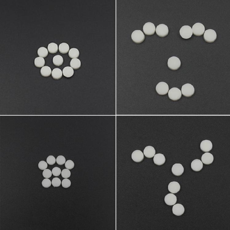 10Pcs Flute Key Cover Universal Repair Parts Musical Instrument Accessory Rubber