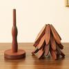 Tischdeko Untersetzer Heißtopfuntersetzer Faltbarer Weihnachtsbaum Holz Teekannenhalter Baumuntersetzer Für Zuhause Küche Restaurant Schüssel Tassen