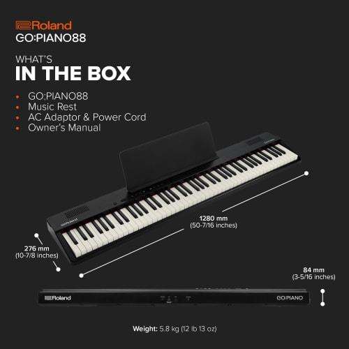 ROLAND GO-88PX GO:PIANO88 Entry Keyboard Piano 88-key Entry Keyboard Piano