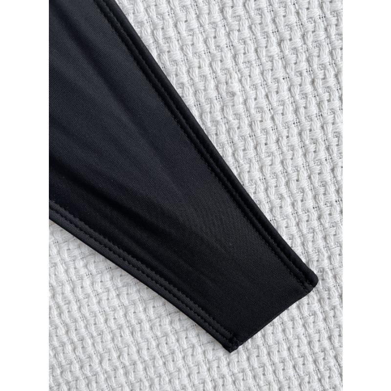 Women Sexy Two Piece Solid Bikini Swimsuit Swimming Bathing Wear