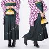 Graduation Ceremony Single Cherry Blossom Size Spatula Graduation Party [KIMONOMACHI] [Kyoto Kimonomachi] Hakama, Item, Gradation, Embroidery,