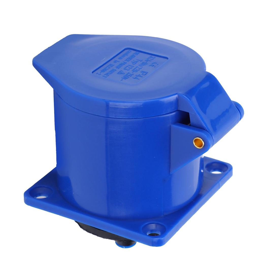 Industrial Power Socket 3‑Pin 1‑Phase Explosion‑Proof Concealed Installation 32A 220‑