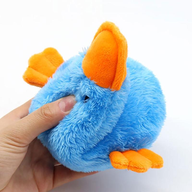 Giocattoli Squeak Divertenti per Cani Giocattolo per Cucciolo Giocattoli Morbidi di Peluche Ripieni da Masticare per la Dentizione del Cane Giocattoli per Cani Ripieni Freschi