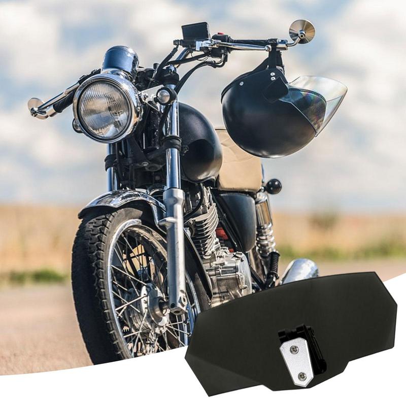 Motorcycle Windshield With Aluminum Bracket Adjustable Motorcycle heightened small Wind deflector Spoiler Deflector Universal