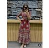 Women Bollywood Printed Cotton Anarkali Kurta Pant Dupatta Set Indian Designer Top Tunic Salwar Suit