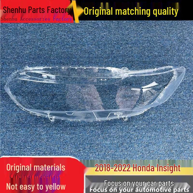

Honda Inspire 18-22 Headlight Cover: Transparent Front Lamp Mask Standard Driver Without Seal - 1 Piece