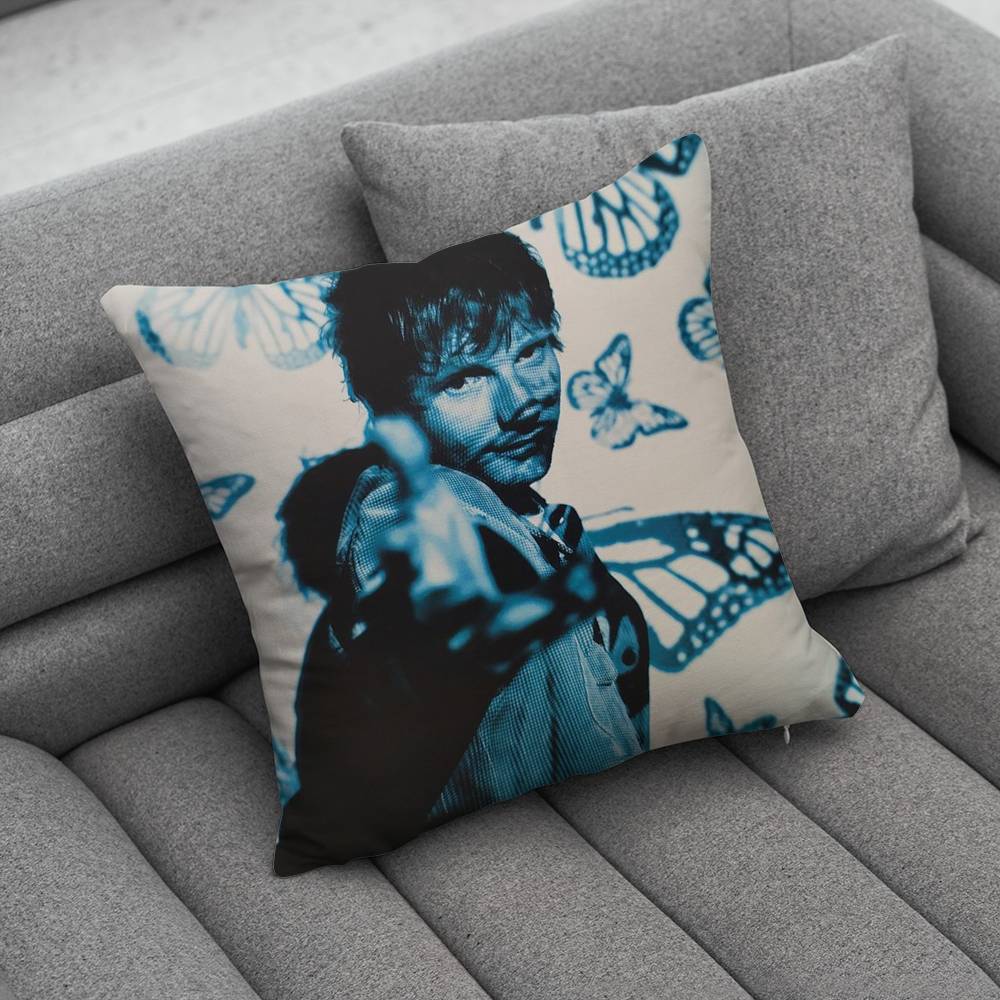 EEdward SSheeran Christopher Pillow Case For Home Bedroom Car Office Decoration Living Room Sofa Cushion Cover Suitable