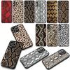 Leopard Snake Cow Print Phone Cover for Samsung Galaxy S25 S24 S22 S23 FE Ultra Plus A56 A05 A06 A15 A16 A55 S7 Edge Case