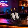 Bottle Display Shelf Holder Stand for Collector Dining Room Bar Restaurant Basement