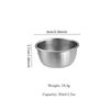 Stainless Steel 304 Sauce Cup: Deepened Ketchup, Salad Dressing, and Steak Seasoning Holder for Western Dishes.