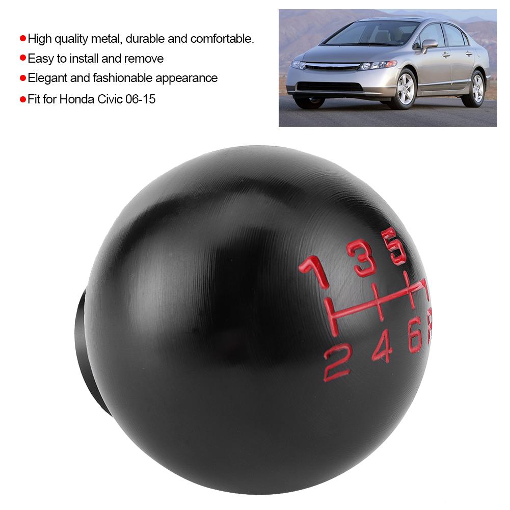 Car Gear Shift Knob Sports Lever Handball Interior Accesory Replacement Parts for Honda Civic