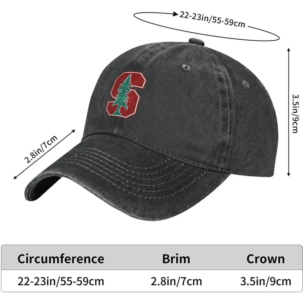 University Unisex Sun Visor Dad Hats Trucker Hats Baseball Caps Gifts for Men Black