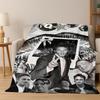 Drew Starkey Rafe Cameron Flannel Blanket Soft Warm Blanket Throw Blanket for Bedroom Living Room Bed Travel Picnic Gift Kid