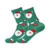 Women's Socks Christmas Socks Christmas Multicolored Cartoon Christmas Cotton Socks